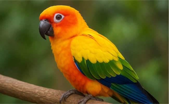 Full Grown Sun Conure Full Grown Sun Conure