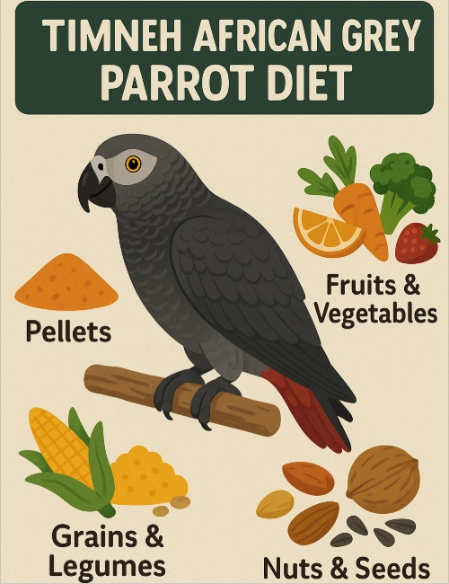 Timneh Arican Grey Diet Timneh African Grey Diet